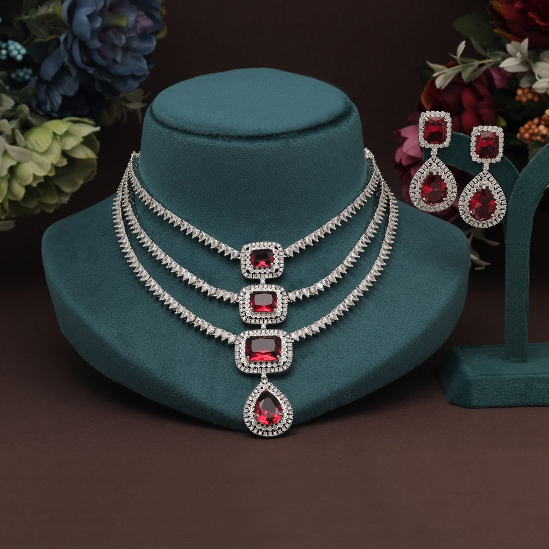 Scarlet Necklace set