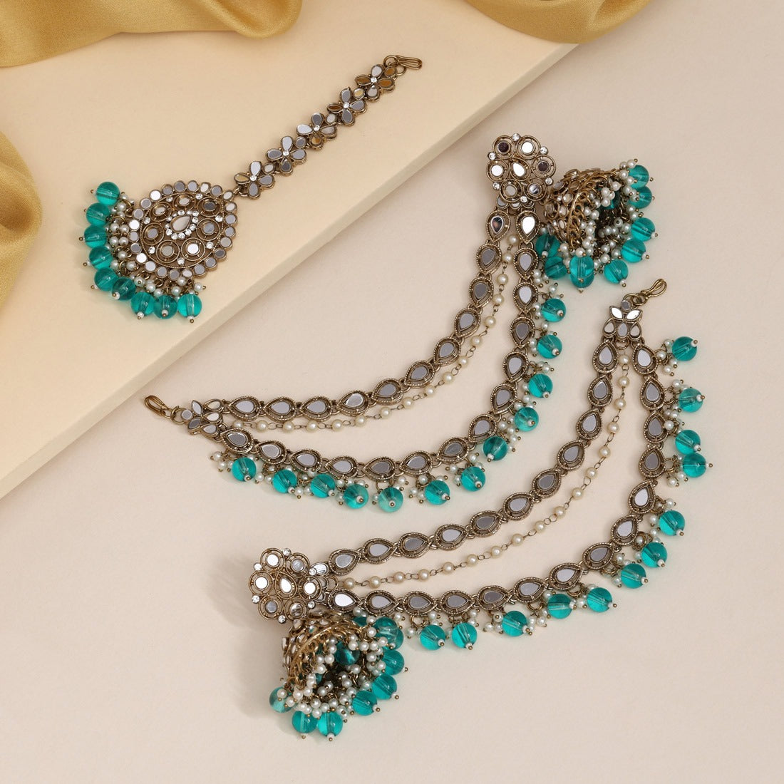 Amaja Maang Tikka Set