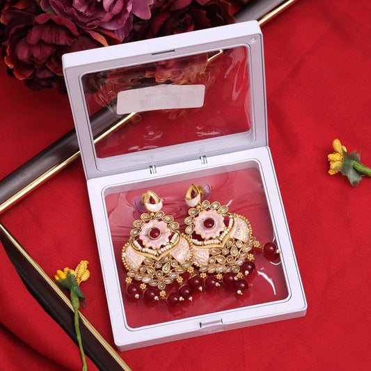 Blush bloom Earrings
