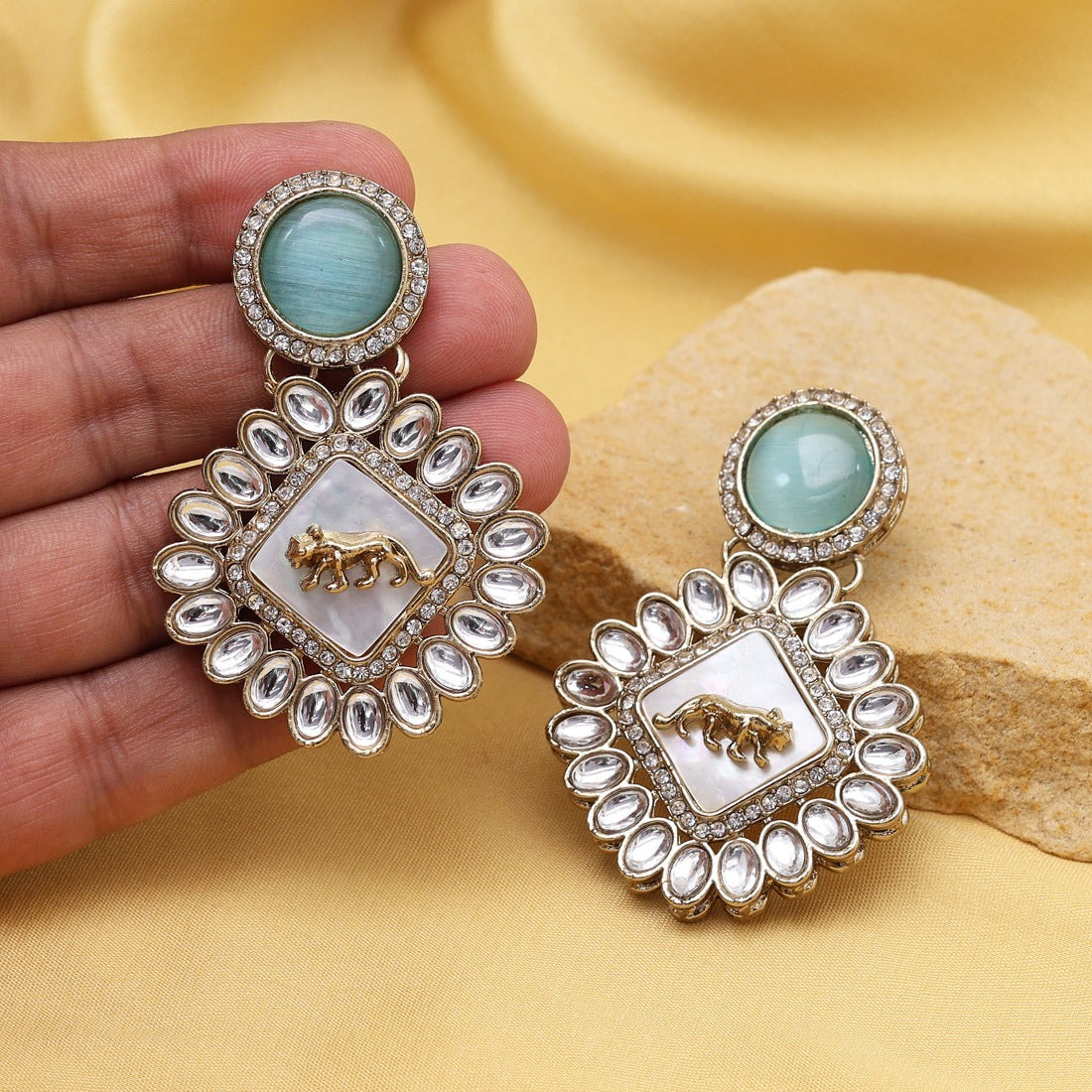 Sabya Kundan Earrings
