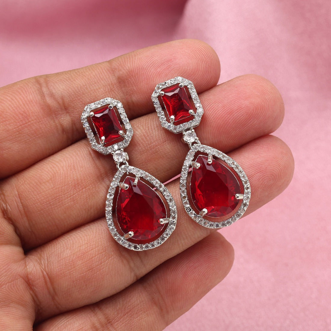 Ruby Earrings
