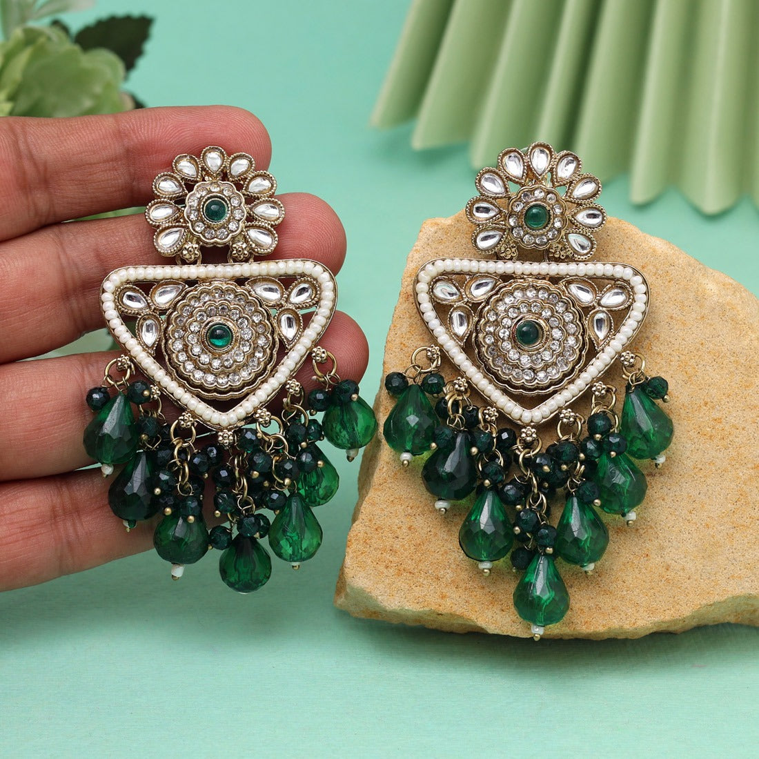 Kundan Klass Earrings