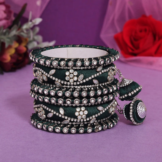 Hara Dhagha Bangles