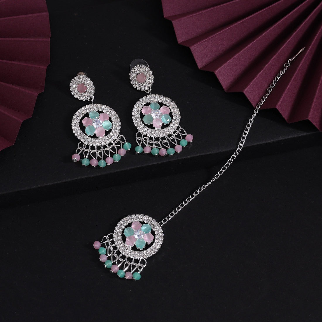 Kanika Maang Tikka Set