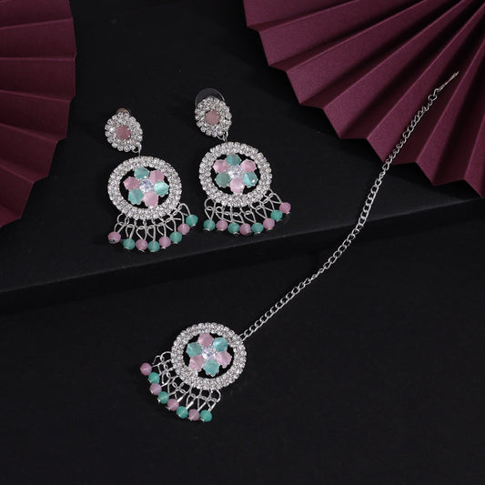 Kanika Maang Tikka Set
